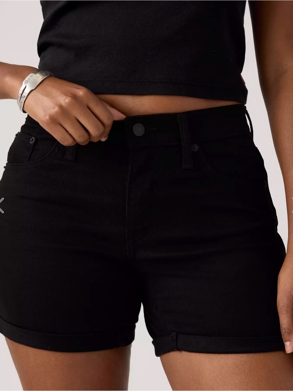 Levi's mid length shorts 33